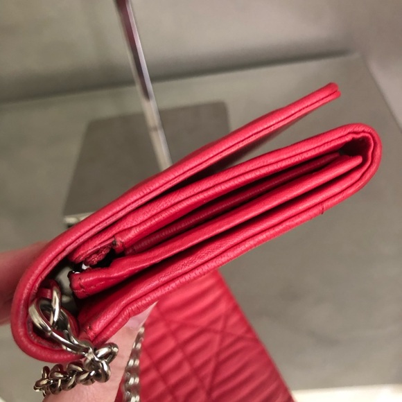 DIOR jumbo cannage wallet on chain - Picture 6 of 9